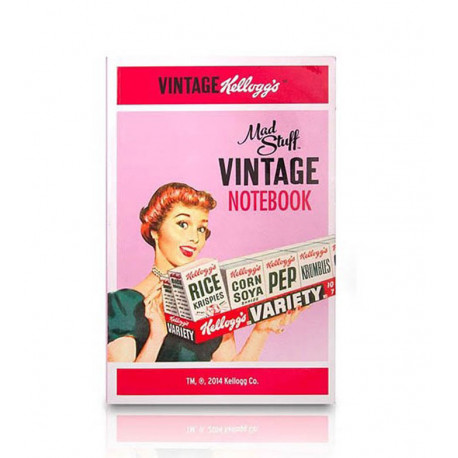 Pack de 3 Cuadernos de notas  A7 Kellogg's Vintage 1970's