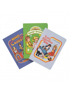 Pack de carnets A6 Steven Rhodes avec designs originaux