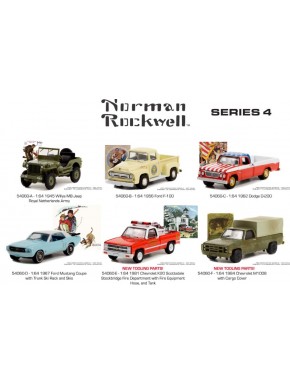Modelos em miniatura Norman Rockwell Série 4 da Greenlight