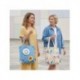 Sac shopping Pixar avec design de lampe et personnages