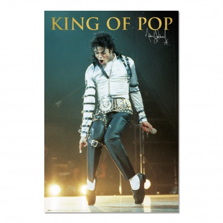 Poster de concert Michael Jackson Bad