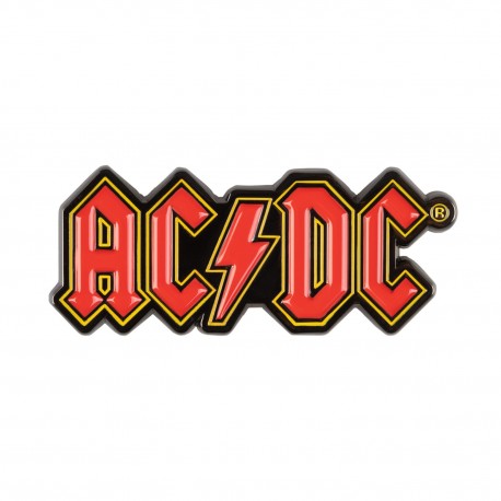 Imán oficial de AC/DC con diseño esmaltado