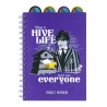 Carnet A5 avec Intercalaires Wednesday