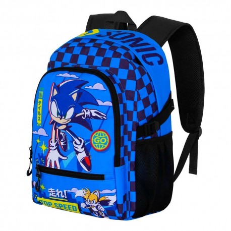 Mochila azul Sonic The Hedgehog Go 3.0