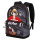 Sac à dos noir One Piece avec design Ripstop