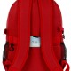 Mochila vermelha Marvel Deadpool com logo e cordões