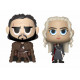 Set Figures Jon & Daenerys Game of Thrones Funko VYNL
