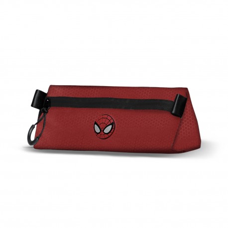 Trousse triangulaire rouge Spiderman Marvel avec fermeture éclair