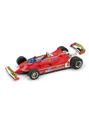 Ferrari 312 T5 GP Brasil nº 2 Gilles Villeneuve en miniatura
