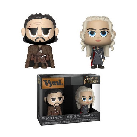Set Figures Jon & Daenerys Game of Thrones Funko VYNL