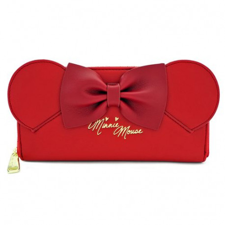 Portafoglio Loungefly Disney Minnie Mouse Rosso