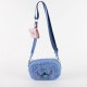 Bolso Borreguillo de Stitch Azul 100% Poliéster
