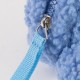 Cartera Borreguillo Stitch Azul 100% Poliéster