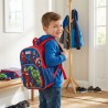 Mochila Infantil Avengers Vermelha de Poliéster e PVC