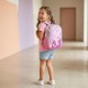 Mochila Infantil 3D Peppa Pig Rosa