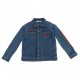 Chaqueta Denim Infantil Spiderman de Algodón