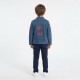 Chaqueta Denim Infantil Spiderman de Algodón