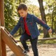 Chaqueta Denim Infantil Spiderman de Algodón