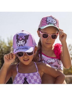 Set Gorra y Gafas de Sol Hello Kitty y Kuromi