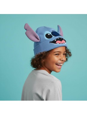 Gorro de Punto Azul Stitch 100% Acrílico