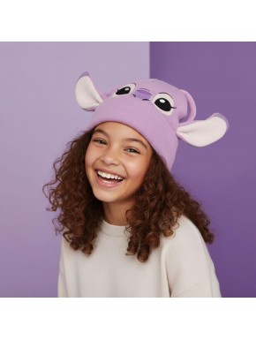 Gorro Punto Stitch 100% Acrílico Rosa