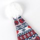 Gorro de Punto Navideño Hello Kitty Multicolor 100% Acrílico