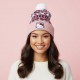 Gorro de Punto Navideño Hello Kitty Multicolor 100% Acrílico