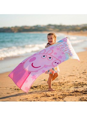 Toalla de Microfibra Peppa Pig 100% Poliéster