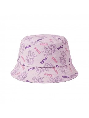 Gorro Pescador Dora la Exploradora 100% Algodón Rosa