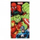 Toalla de algodón Avengers multicolor 70x140cm