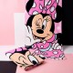 Toalla de algodón Minnie 70x140 cm rosa