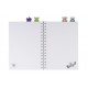 Cuaderno One Piece Gear 5 con separadores y cubierta colorida