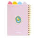 Carnet A5 Pusheen Fruits avec design de fruits et séparateurs