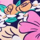 Poncho de Microfibra Minnie Mouse Rosa