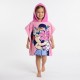 Poncho de Microfibra Minnie Mouse Rosa