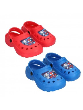 Sabots Spidey en EVA rouges et bleus pour enfants
