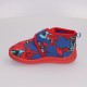 chaussons d'intérieur Spiderman enfant en bleu et rouge