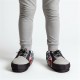 Chaussons bottes Marvel noirs avec personnages et carreaux