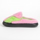 Chaussons Wicked en vert et rose