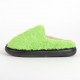 Chaussons Wicked en vert et rose