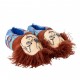 Chaussons de maison Chucky 3D avec design détaillé