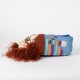 Pantufas de casa Chucky 3D com design detalhado