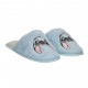 Chaussons maison ouverts Stitch bleus