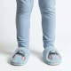 Chaussons maison ouverts Stitch bleus