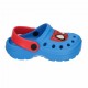 Tamancos Spiderman para crianças em vermelho e azul, 100% EVA