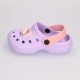 Sabots Hello Kitty en rose et lilas pour filles