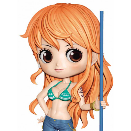 Figura Nami One Piece Q Posket 14 cm