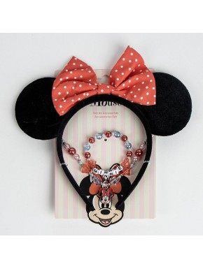 Pack de bisutería Minnie Mouse 3 piezas Disney