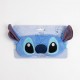 Masque de gel bleu pour yeux de Stitch avec oreilles