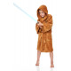 Bathrobe fleece Star Wars Jedi hooded for children